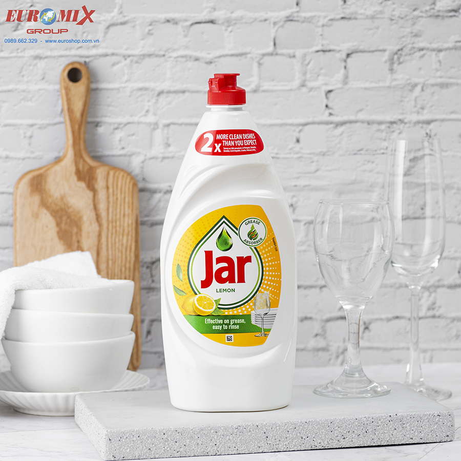 Nước Rửa Bát Jar 900ml Lemon