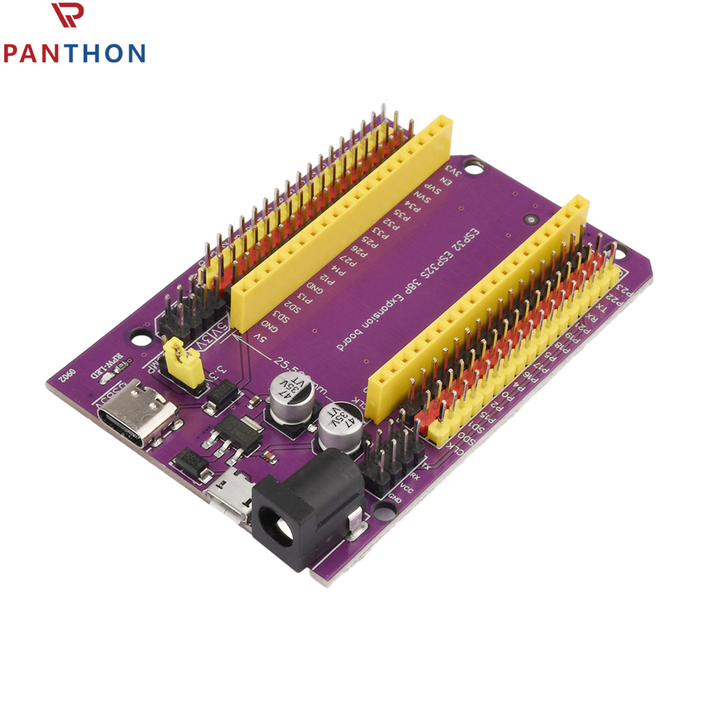 Panthon ESP32 siêu bảng mạch giao tiếp 38pin bảng mở rộng cổng input/output vạn năng 3 loại đầu ra cho ESP32-DevKitC ESP-WROOM-32 khối PCB