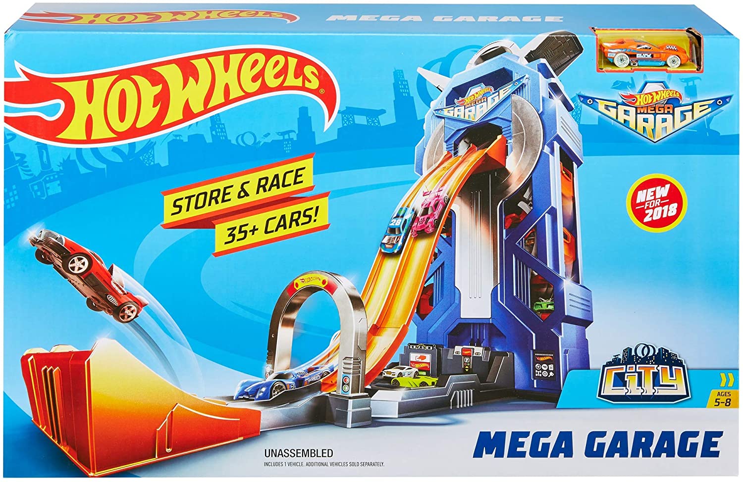 hot wheels city mega garage