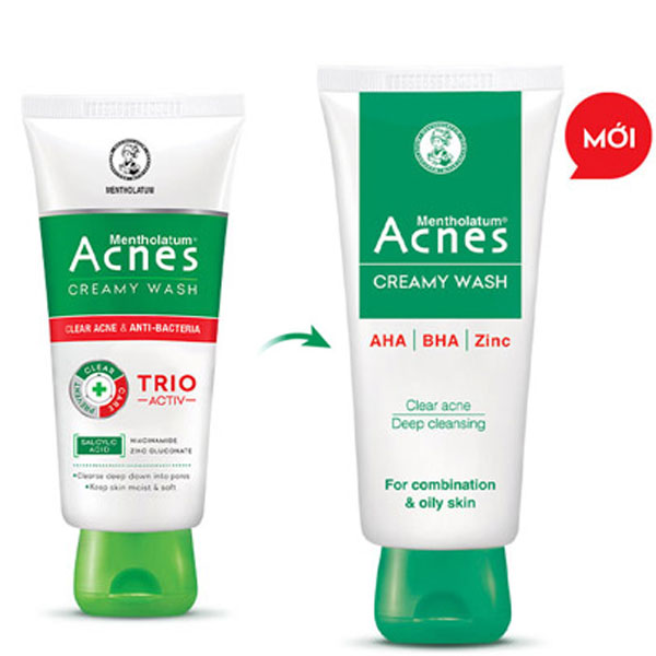 Kem rửa mặt ACNES CREAMY WASH 100G