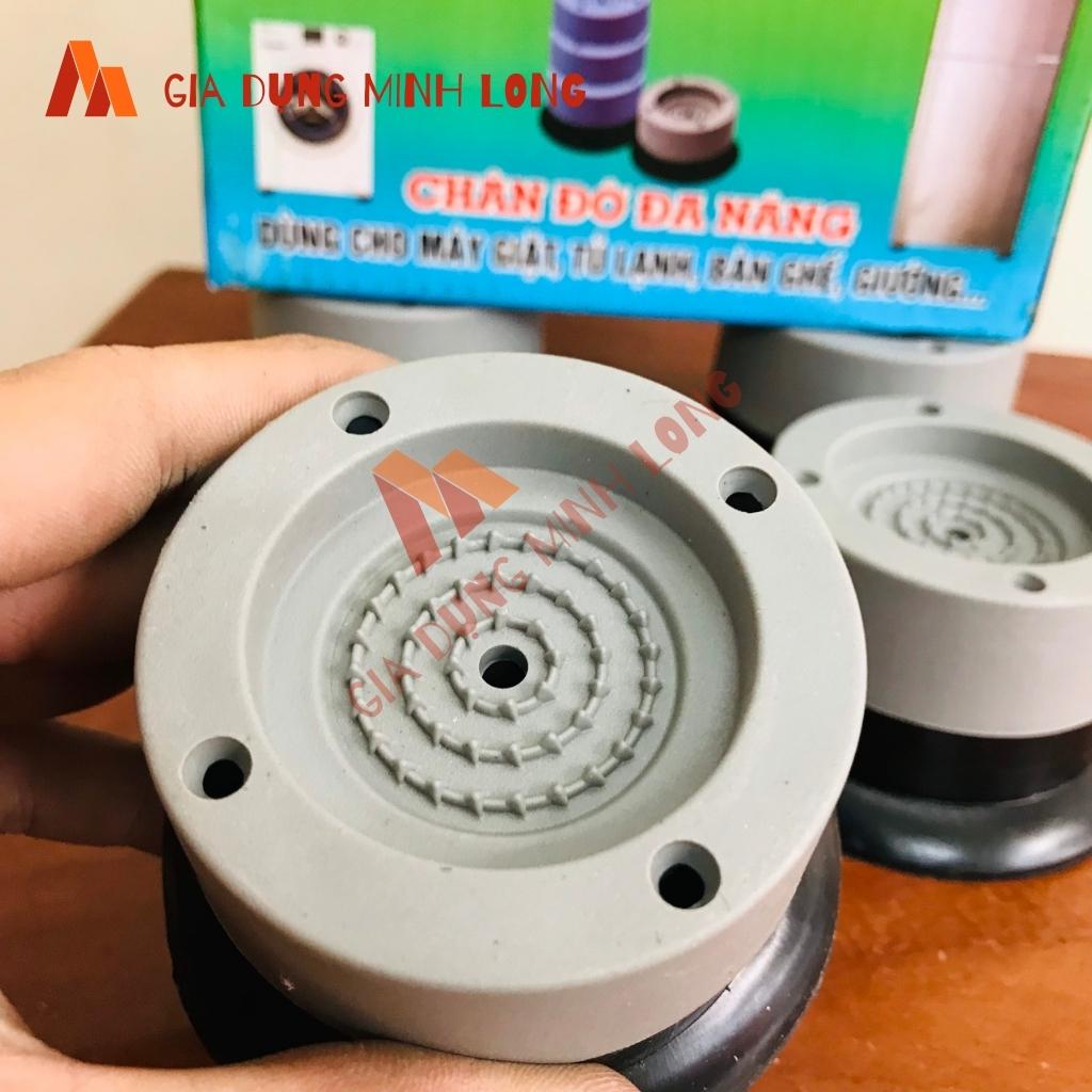 Chân đỡ máy giặt, tủ lạnh, chống rung, bộ 4 chiếc