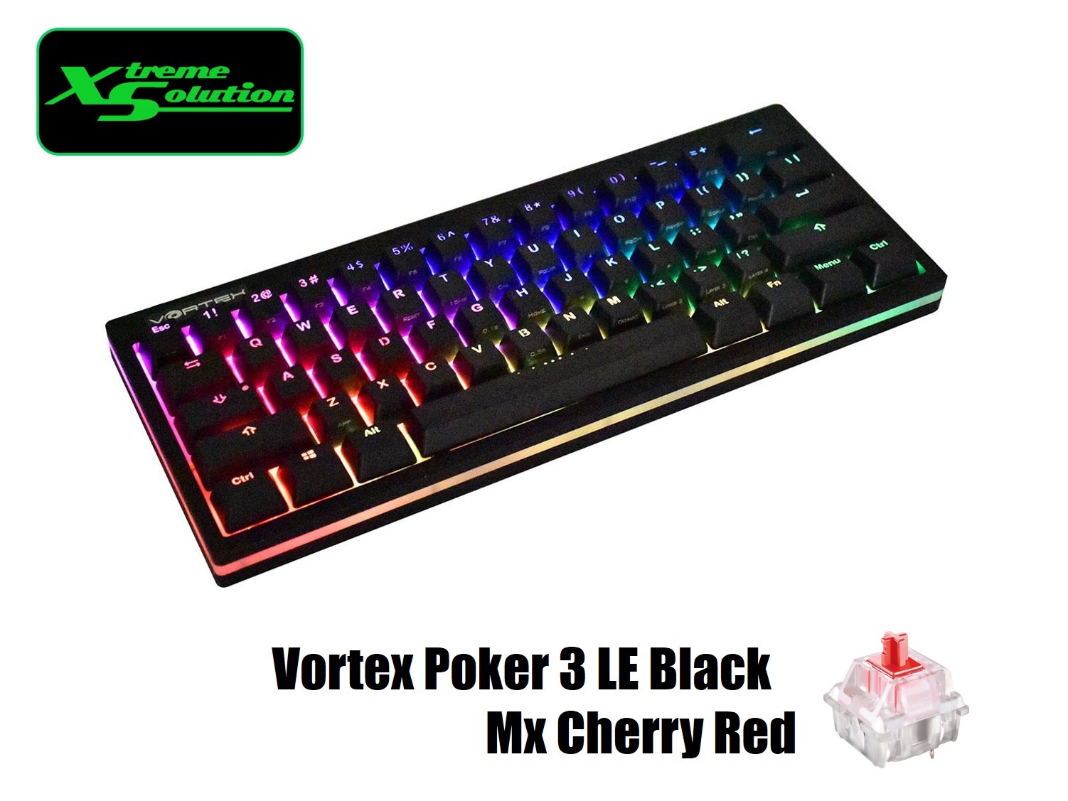 Clearance Sales Vortex Pok3r Black Silver Le Frosted White Rgb Led 60 Double Shot Pbt Mechanical Keyboard Lazada Singapore
