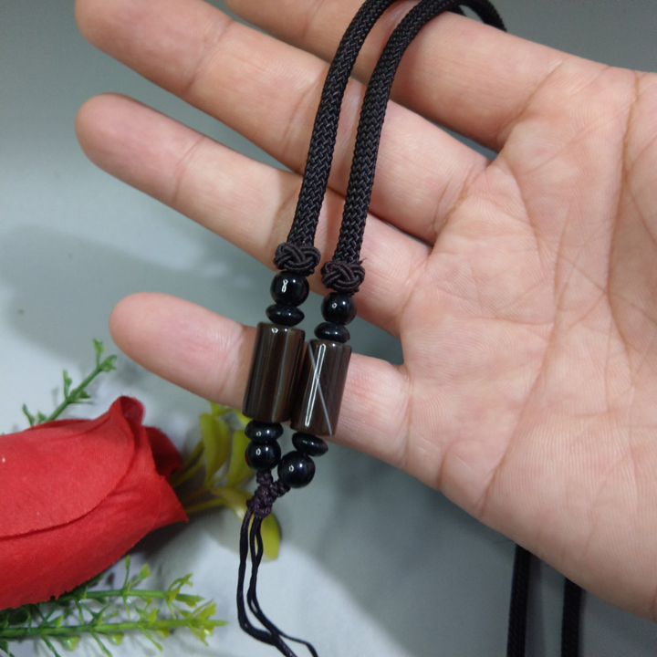 [HCM]Dây dù đeo cổ đeo mặt dây Phật dày 3.5ly - T027B