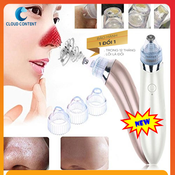 Máy hút mụn cầm tay nặn mụn - máy hút mụn rt-8080 đánh bay mụn trứng cá mụn đầu đen mụn cám - bảo hành 1 đổi 1 khi bị lỗi