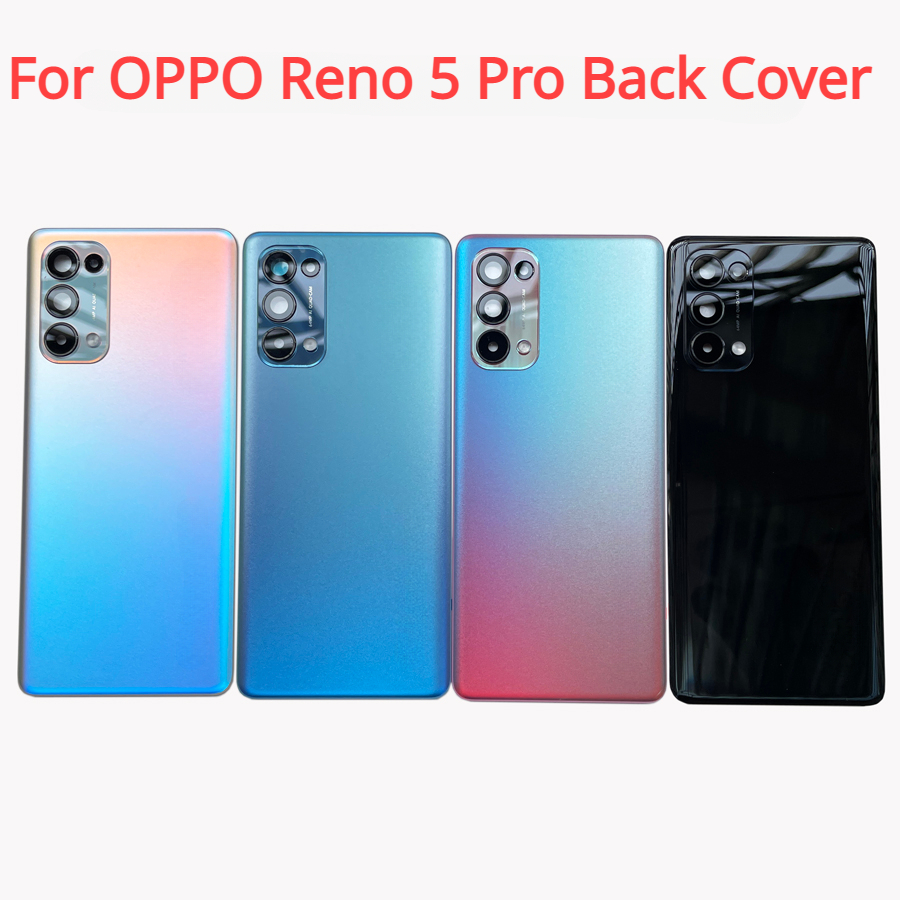 Original Back Glass Cover For OPPO Reno Pro 5G Rear Housing Door