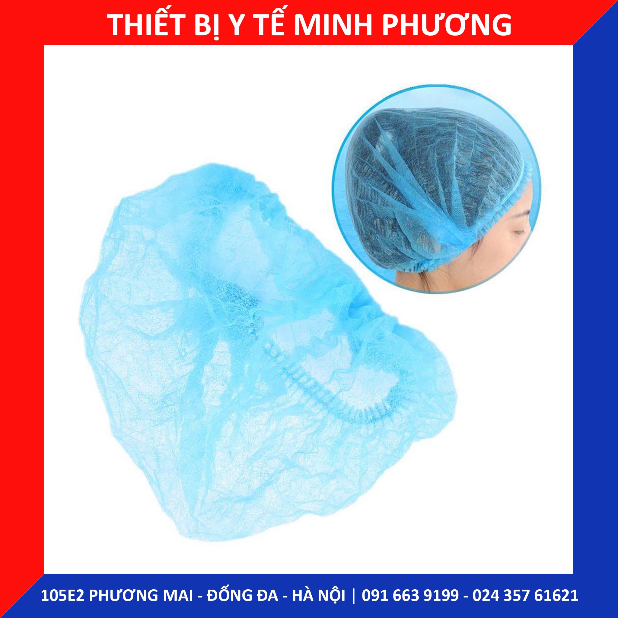 Mũ trùm đầu y tế