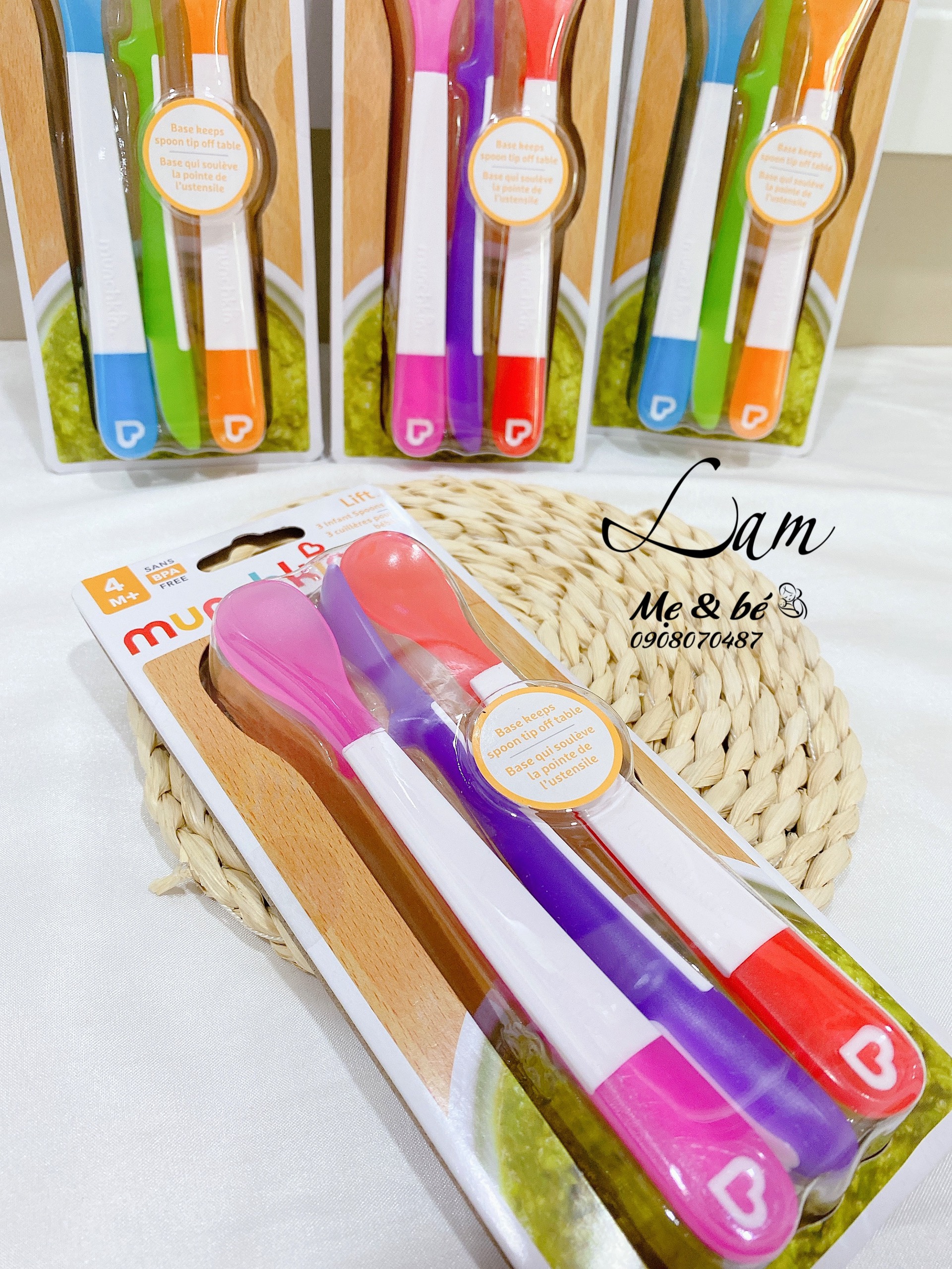 Muỗng MUNCHKIN Set 3 thìa