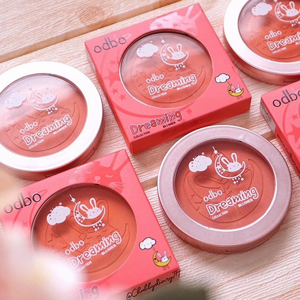 Phấn má hồng odbo fairy bakery blusher