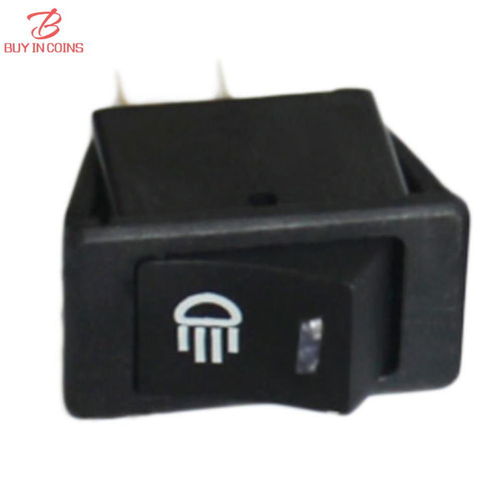 Hình thuyền 12 V 35A Xe Ô Tô Tự Động Sương Mù Đính Đá Tặng Công Tắc-Xanh Dương