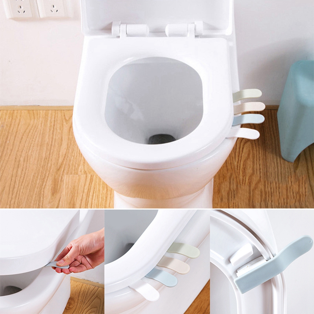 Simple Potty Device Handle Holder Sanitary Uncovering Lid Closestool ...