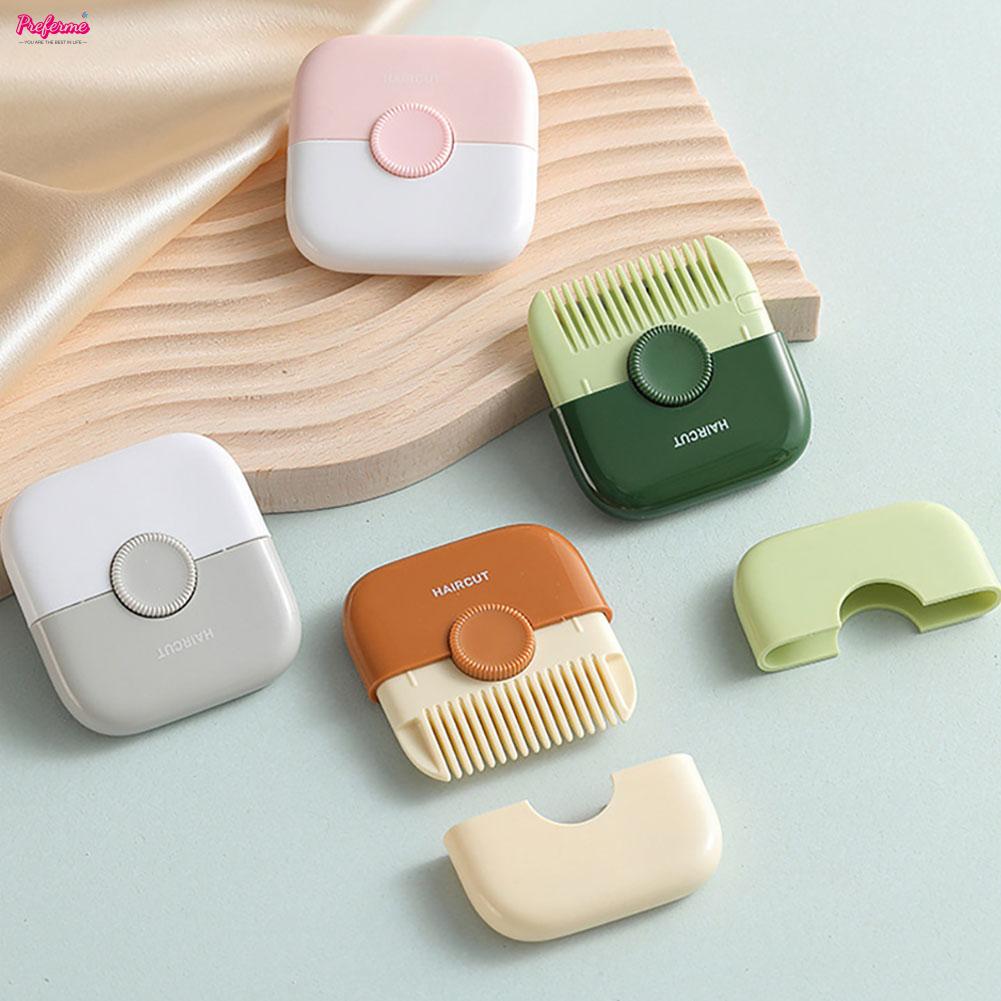 Preferme 2-In-1 Multi-Functional Hair Trimmer Comb Bangs Split Ends Cutter for Girls Professional Trimmer Haircutting Tools for Thin Hair.