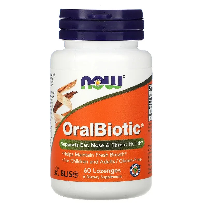 Oralbiotic, Oral thrush, Halitosis, 60 Lozenges Lazada PH