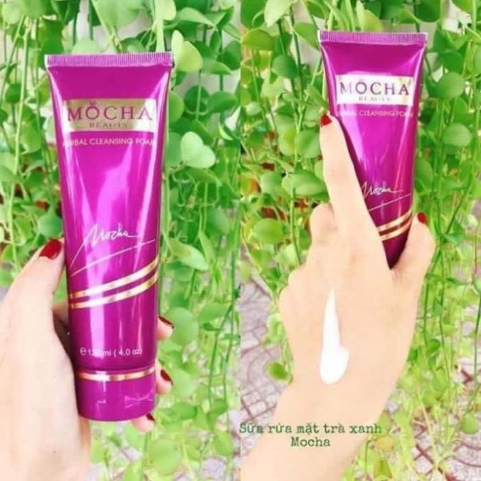 Sửa rửa mặt trà xanh mocha