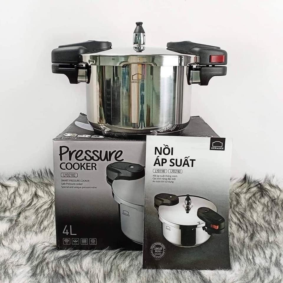 NỒI ÁP SUẤT BẰNG INOX LOCK&LOCK 4L LYD2182