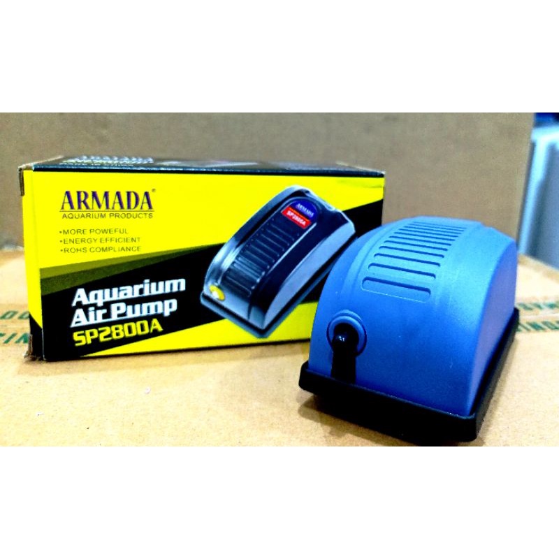 Pompa Udara Airpump Aerator ARMADA SP 2800A Oksigen satu saluran