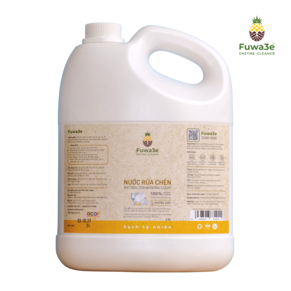 NƯỚC RỬA CHÉN FUWA3E 100ML, 500ML, 3.8L
