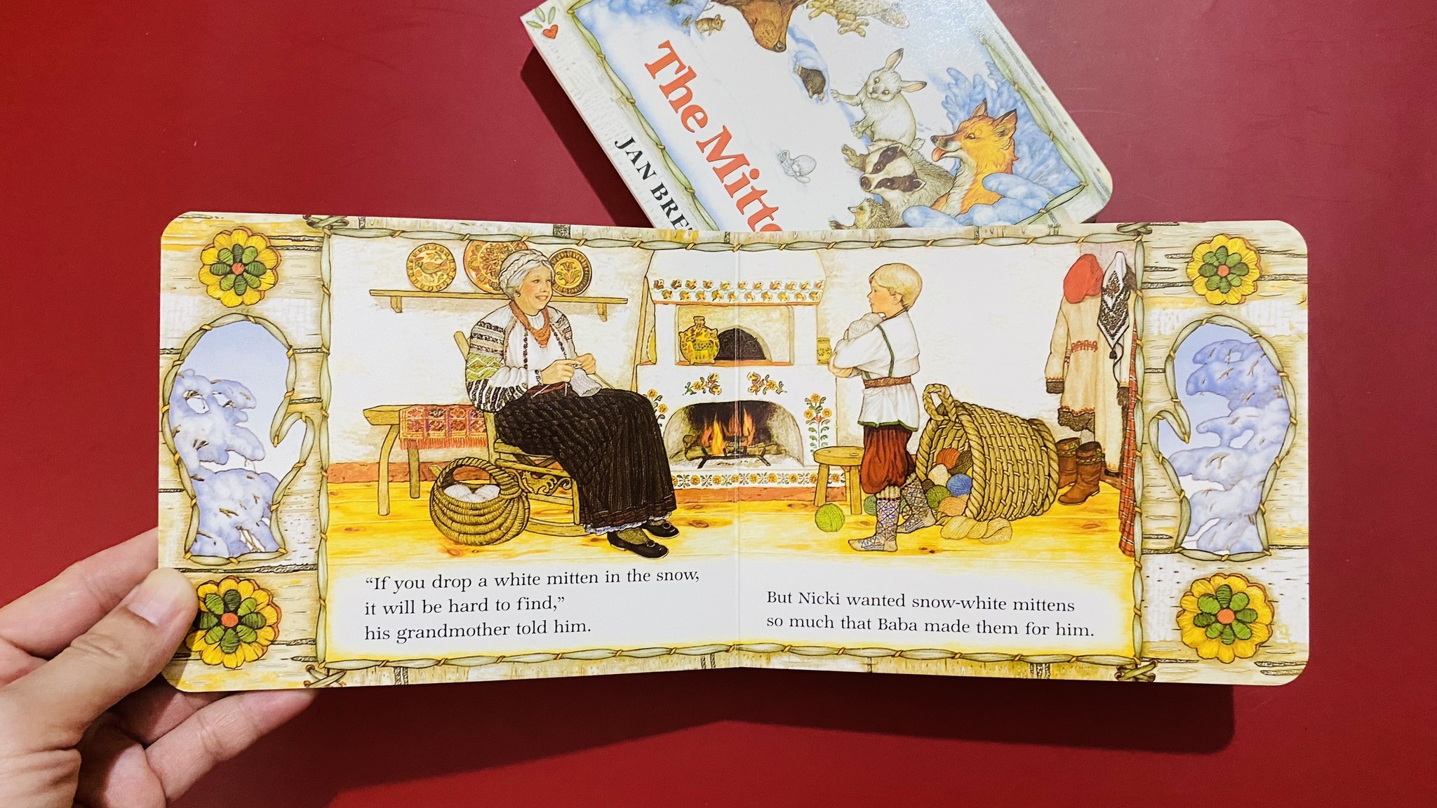 Sách The Mitten (Board Book)
