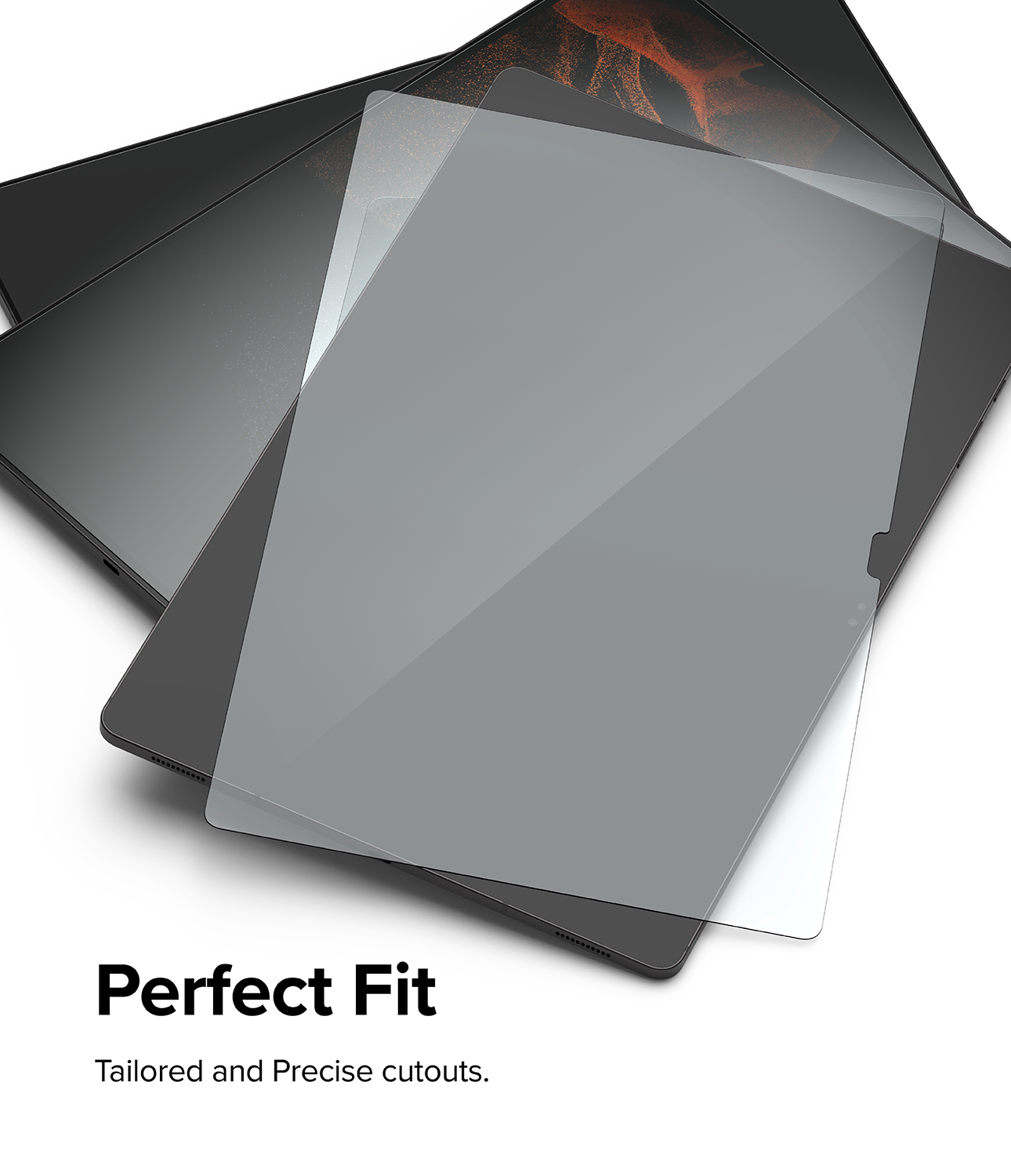 Ringke Tempered Glass Screen Protector Compatible with Samsung Galaxy Tab S8 Ultra Full Coverage Protective Glass Film