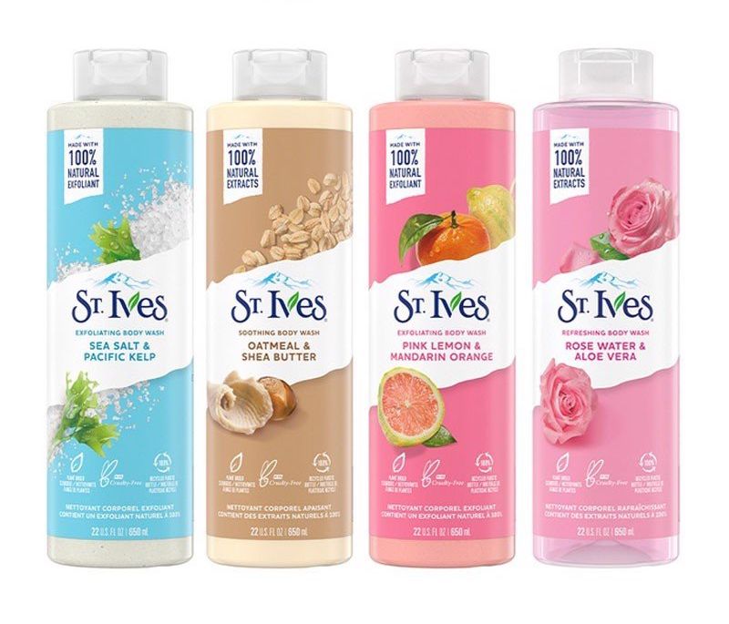 Sữa tắm tẩy tế bào chết St. Ives ( Sea Salt)