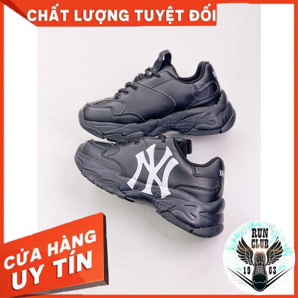 [VIDEO ẢNH THẬT+HỘP BẢO VỆ+FREESHIP] giầy thể thao MLB NY đen thời trang nam nữ