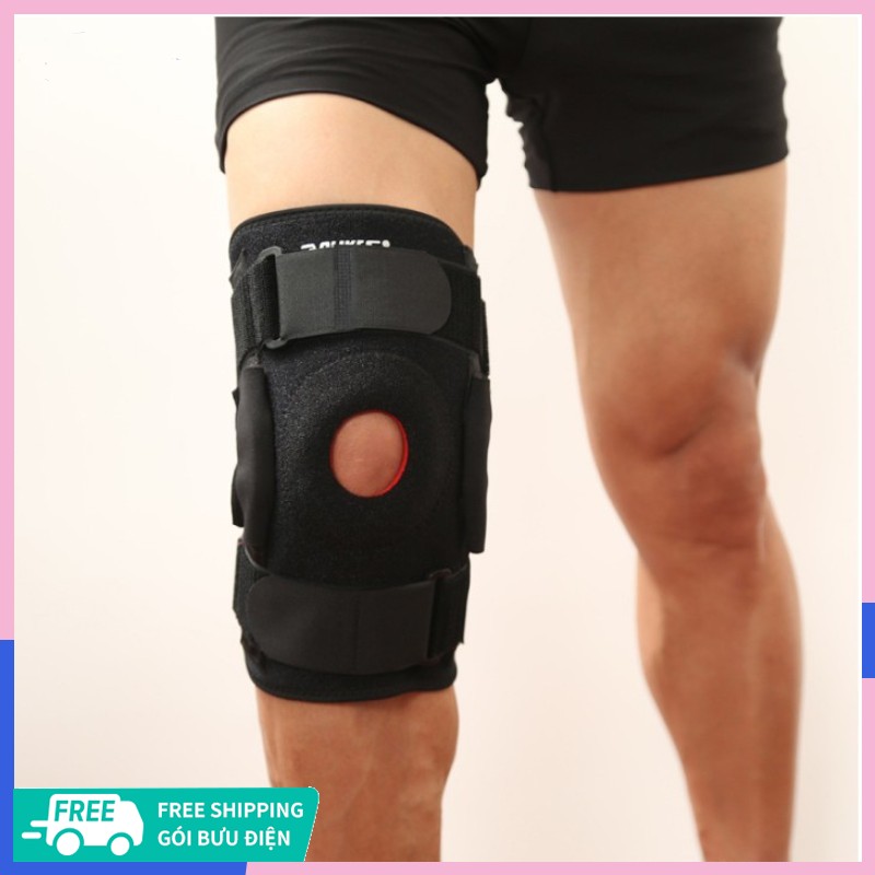 Bó gối h5 cao cấp , băng gối bảo vệ đứt dây chằng chéo chính hãng aolikes a7907 bó gối bảo vệ khớp gối
