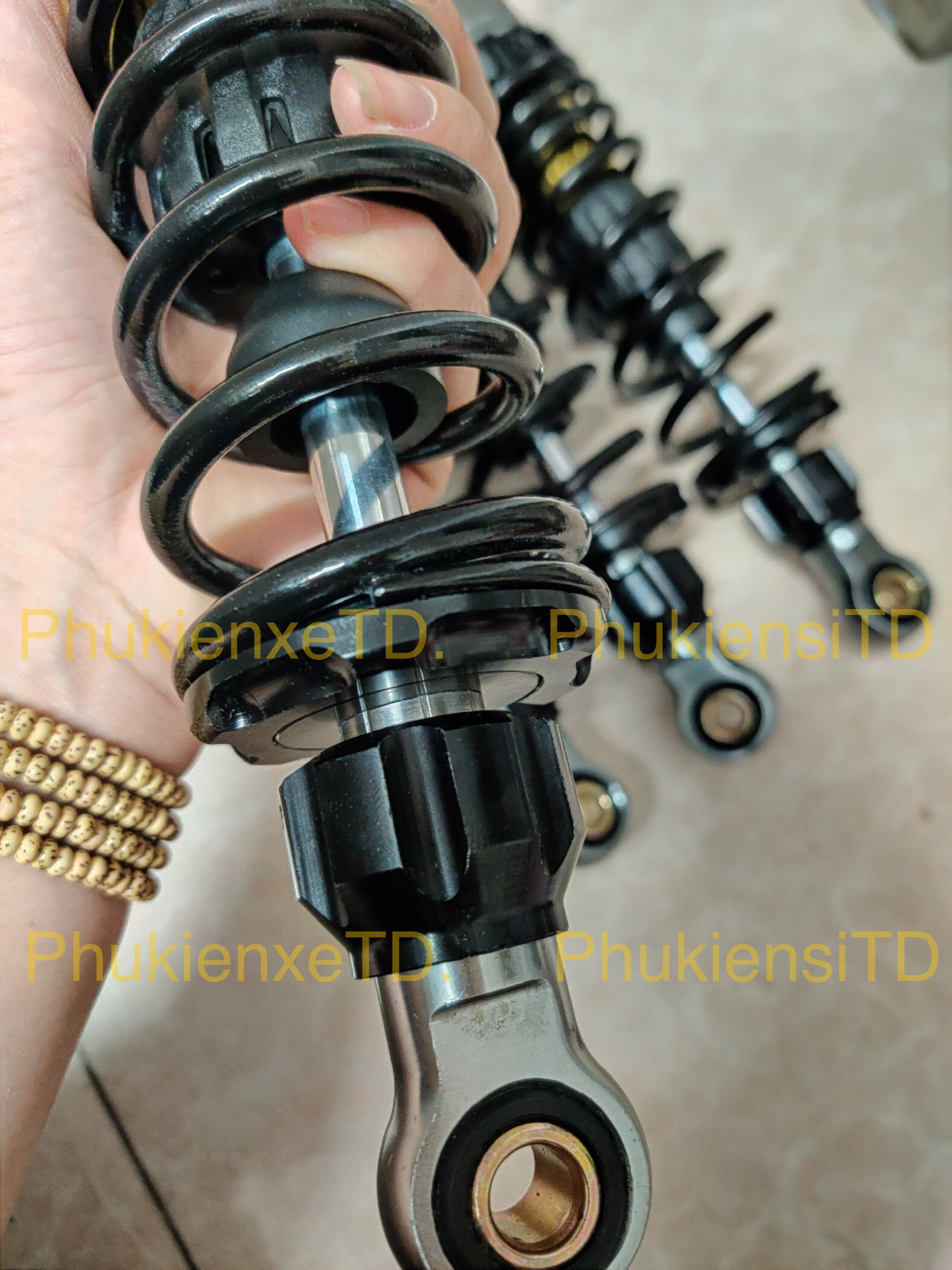Phuộc Nitron lắp Dream Wave Elegant Axelo Future Charly Cub MD Galaxy Sirius Jupiter Taurus Max Win Charly....
