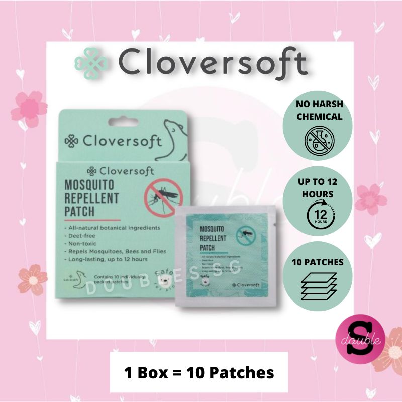 Cloversoft Mosquito Repellent Patch (5/10/20 boxes) (Glow-in-the-dark ...