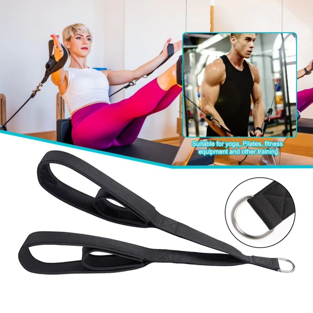 Leg Training Rope Fitness Equipment Anti-Slip Long Triceps Strap Muscle Training Exercise ...