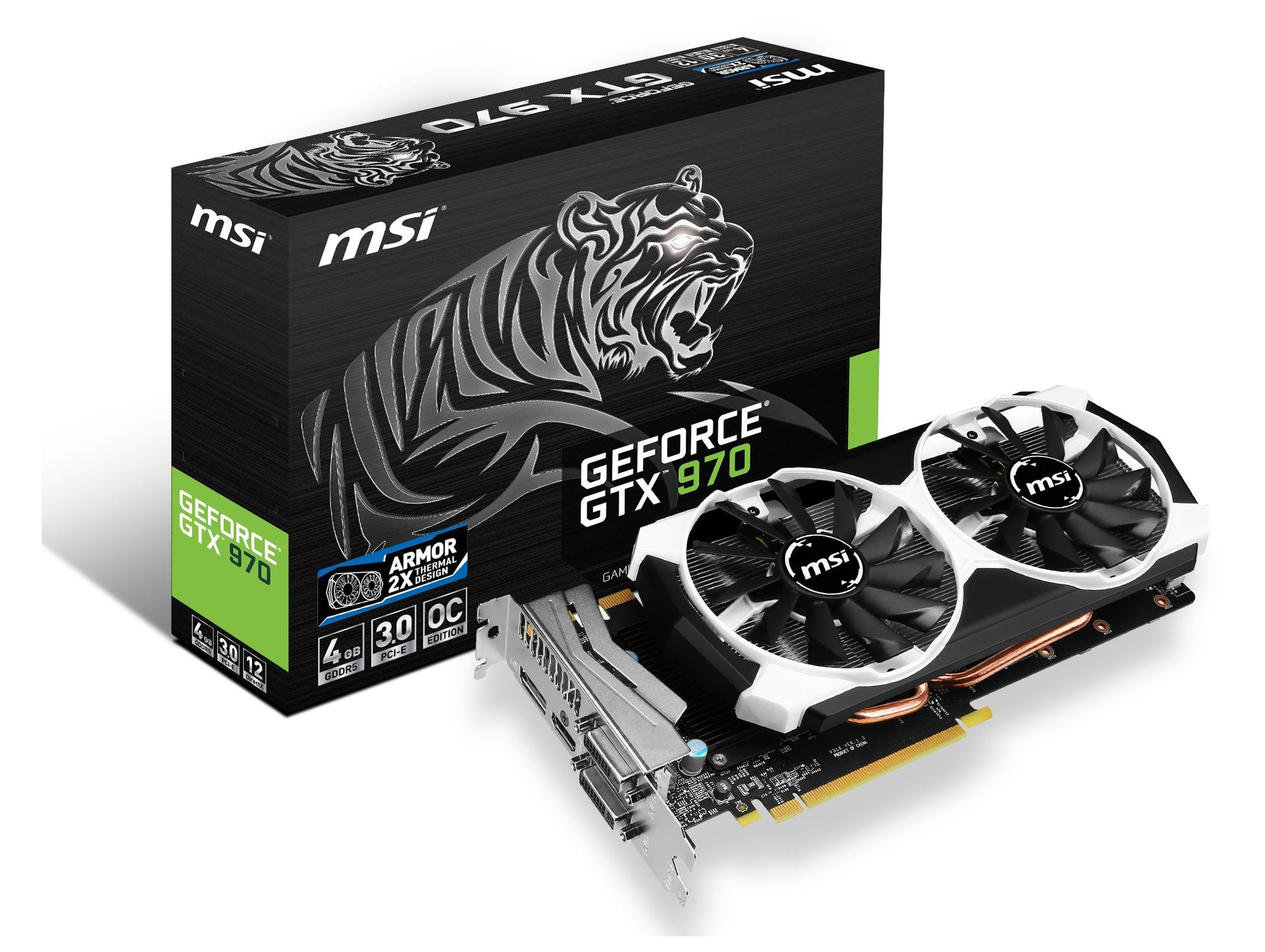 Nvidia Gtx 970 4gb Gddr5 256Bit Graphic Card