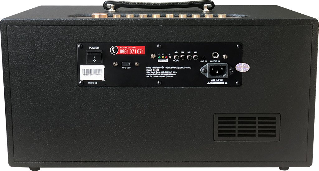 Loa karaoke di động Acnos CS450 600W