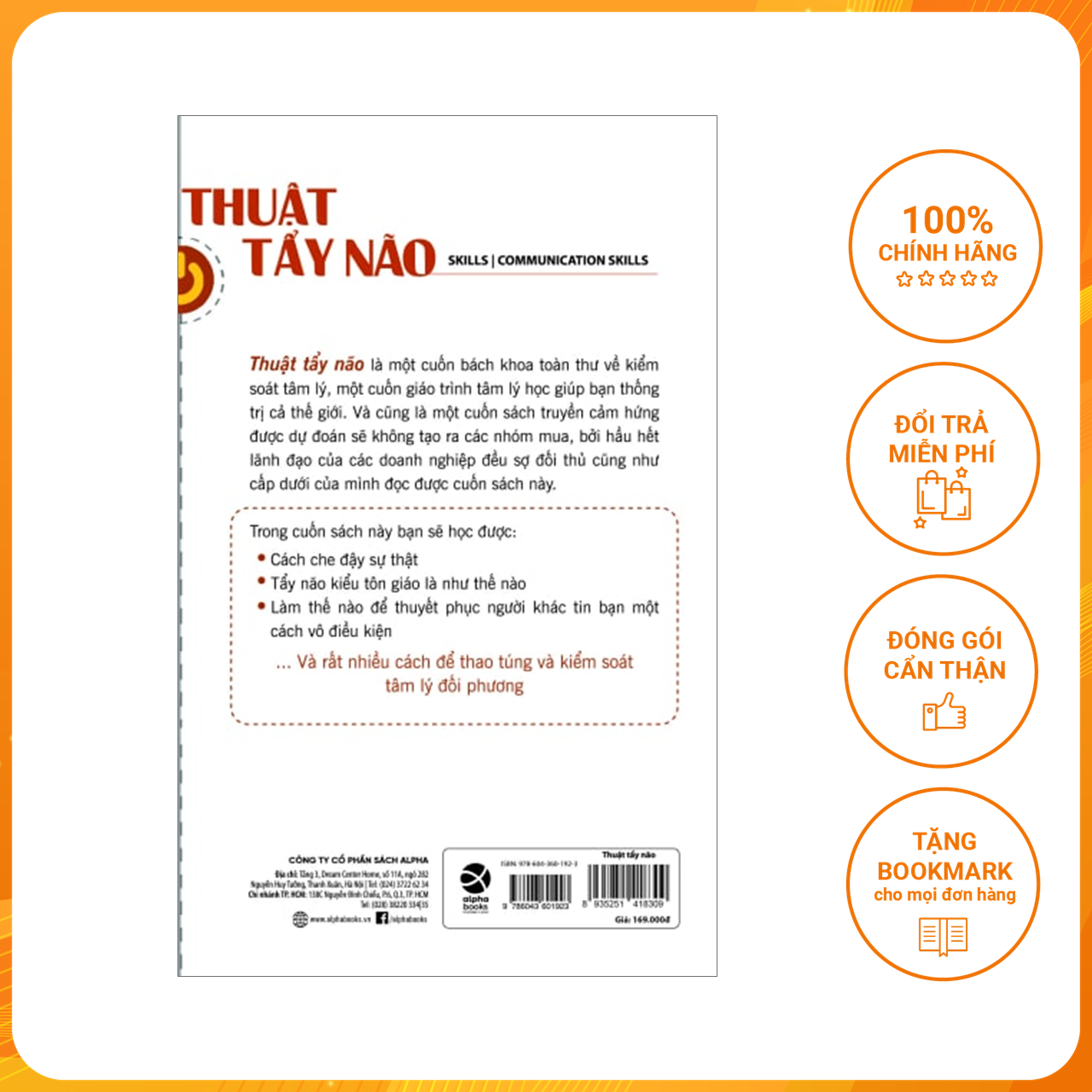 Sách Alphabooks - Thuật Tẩy Não (Tái Bản 2019)