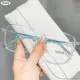 Nearsighted Distance Glasses Retro Short Sighted Eyewear Anti Glare Square Full Frame for Working Dating Shopping DB-VN. 