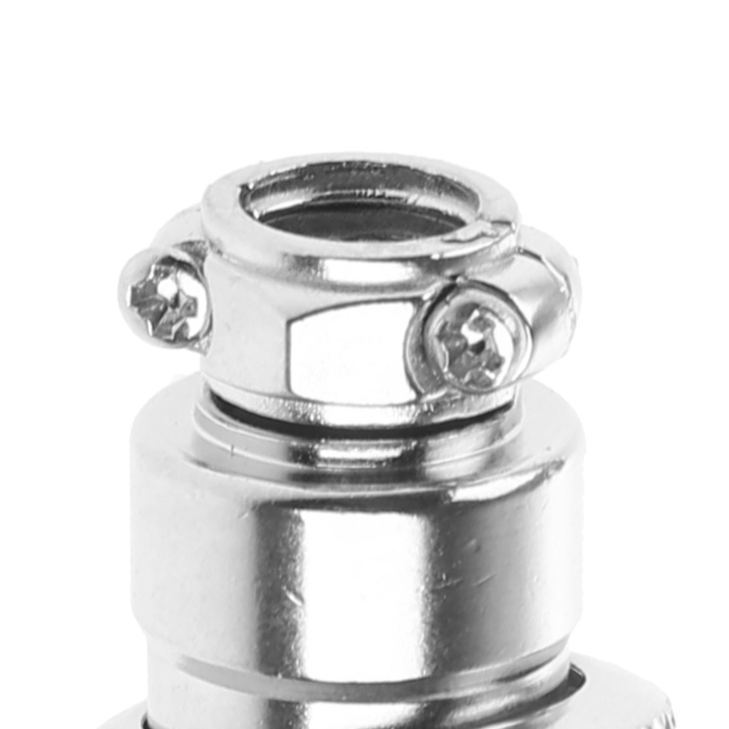 【New arrival 】 GX16 Aviation Plug Socket 5 Pin 16mm Female Wire Panel Circular Connector Copper Alloy Inline Cable Jointer