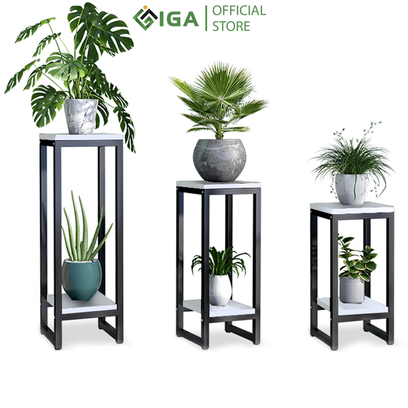 Kệ đê chậu hoa, Kệ sắt đê cây cảnh  - GM48