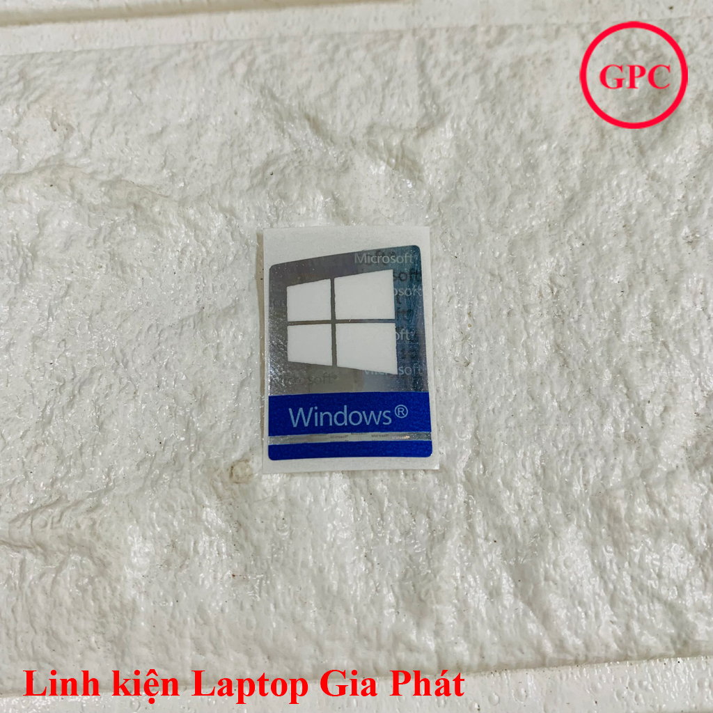 Tem Windows 10 trang trí máy tính
