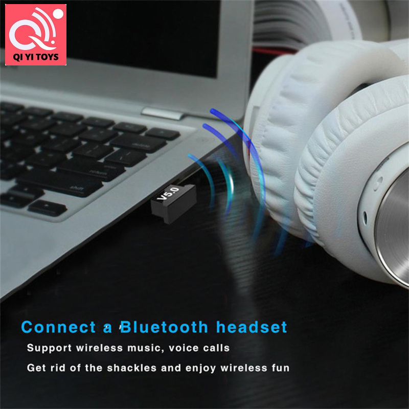 V5.0 Wireless Usb Bluetooth-compatible 5.0 Adapter Desktop Computer Audio Receiver Transmitter Csr Adapter