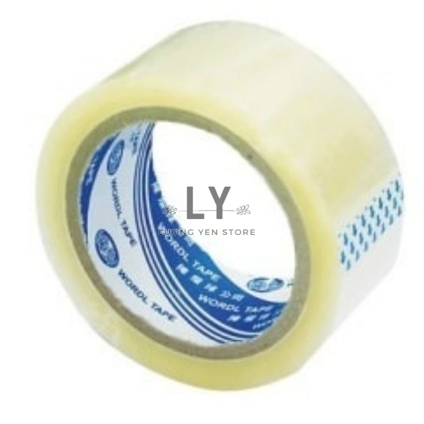 Cuộn băng keo trong 200yds rộng 4.8cm