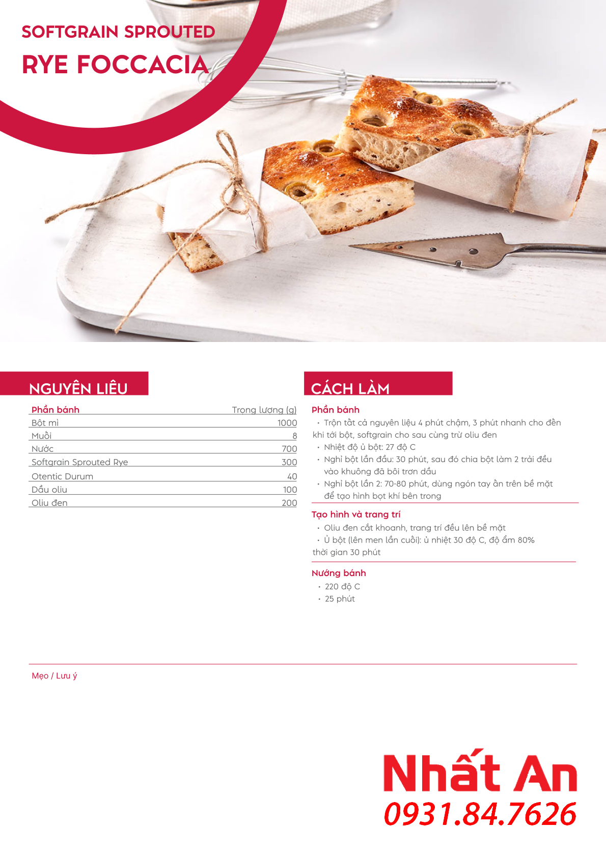 Hạt lúa mạch nảy mầm Grand-Place Puratos 1kg