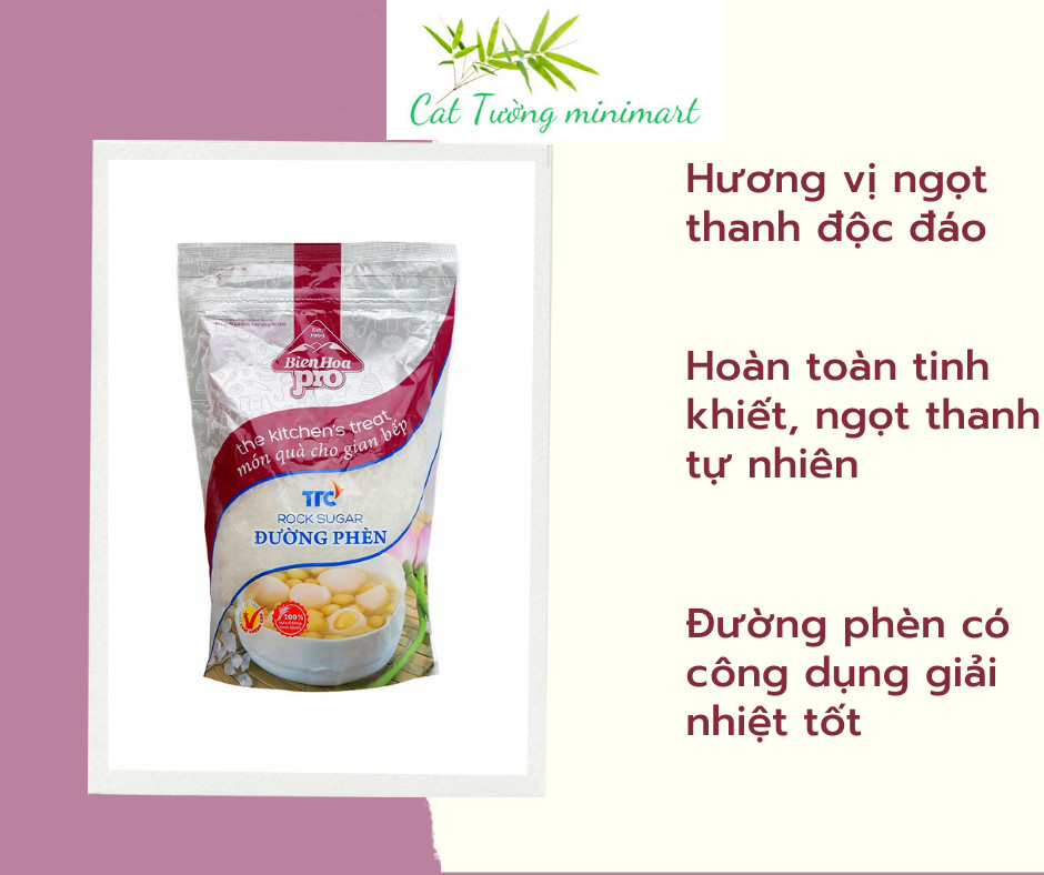 Đường phèn Biên Hoà gói 500g
