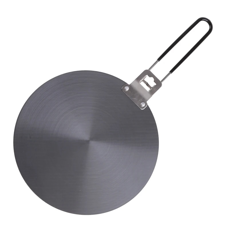 【In-Stock】 Heat Diffuser Simmer Ring Plate With Foldable Handle 24/28cm Thawing Plate Cooking Diffuser For Electric Stove