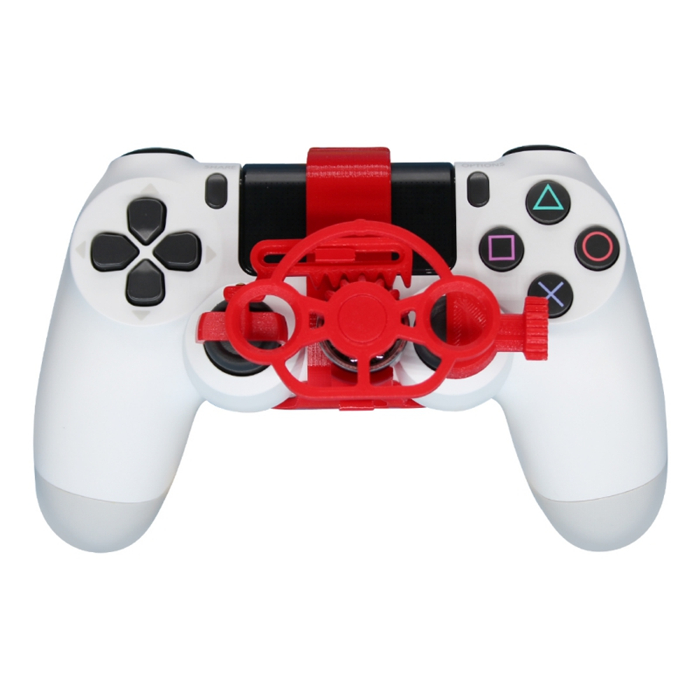 Cho PS4 Điều Khiển Trò Chơi Đua Xe Mini Chỉ Đạo 3D In Ấn Bánh Xe Phụ Trợ Điều Khiển Bộ điều khiển trò chơi Giả Lập Gamepad