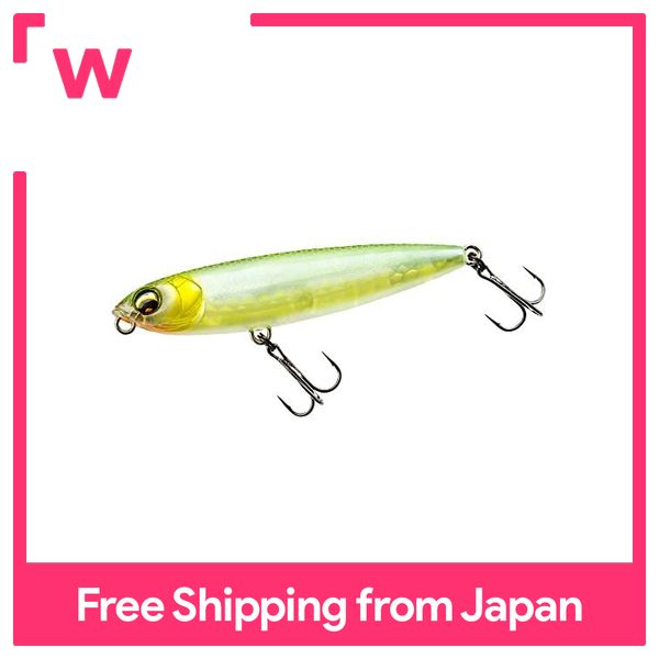 DUEL Lure Pencil Bait L-Bass Pencil 75mm Floating F1211-GSCB 03 Ghost Chart  Back Bass Fishing