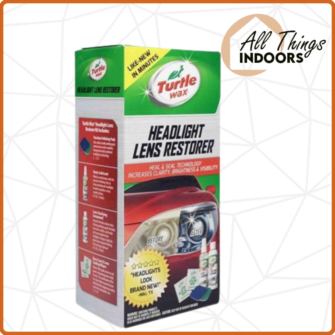 Turtle Wax Headlight Lens Restorer Kit Lazada PH