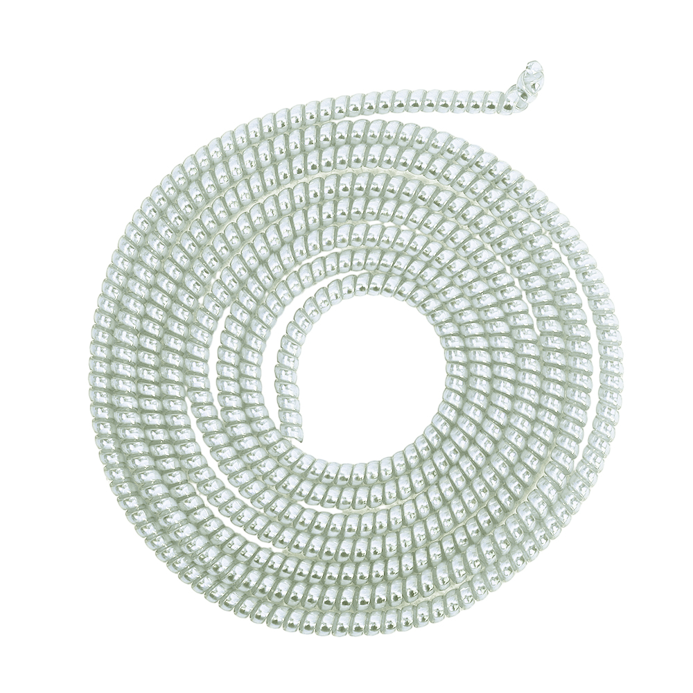 140CM Colorful Laser Soft TPU Spiral USB Charger Cable Cord Protector Cover Wrap Cable Winder for Data Cord Headphone Wire Line Protector Cover