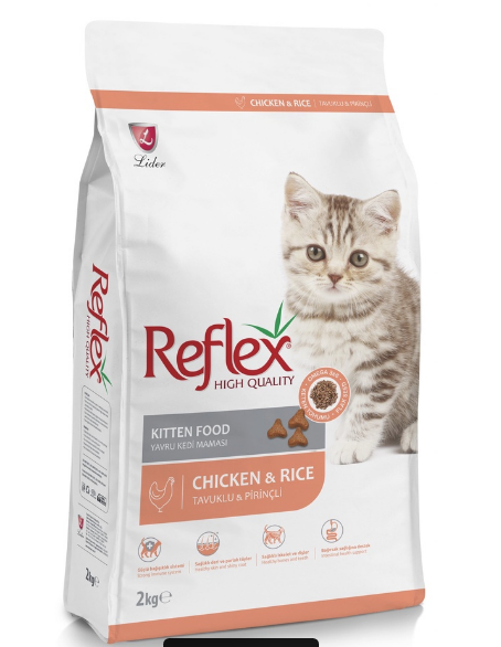 Hạt Mèo Reflex Chicken Kitten 2KG