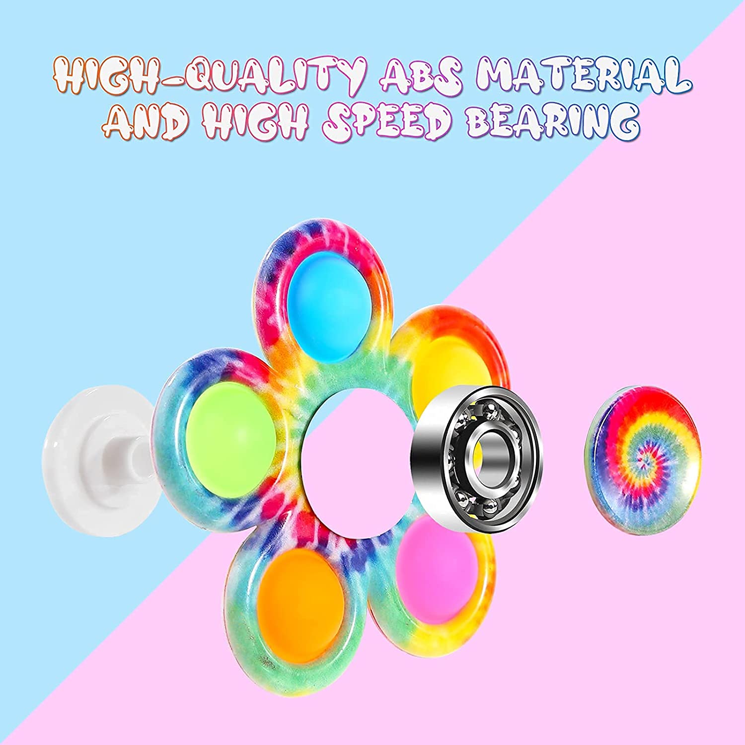 【Exclusive Limited Edition】 Finger Spin Pops Bubble Sensory Anti-StressSpinner.