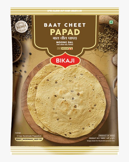 BIKAJI PAPAD BAAT-CHEET 200GM-Expiry Date 14 September 2024 | Lazada ...