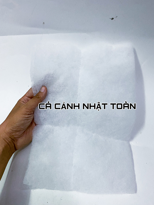 "hoàn tiền đến 10%" gòn lọc mỏng lọc phân cho bể cá cảnh