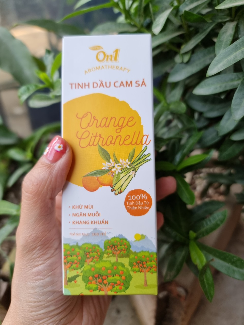 Tinh dầu sả, cam sả
