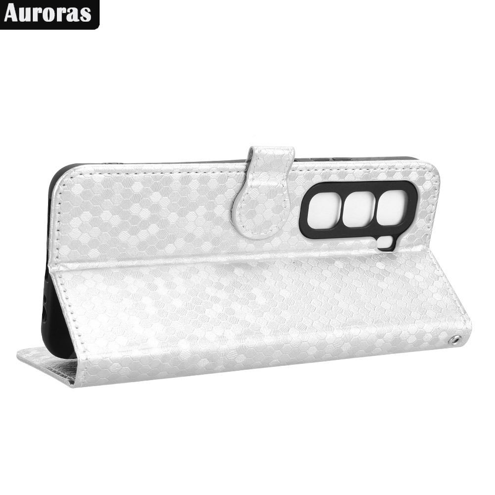 For Infinix Hot 50 Pro Plus Phone case Wave Point Design TPU External Leather Card stand Holder New Design Flip Cover for Infinix Hot 50 Cover casing HP. 